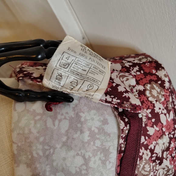 Vintage 1960s Linzi Long Sleeve Fit and Flare Knee Length Dress Women's Size L - Picture 10 of 15